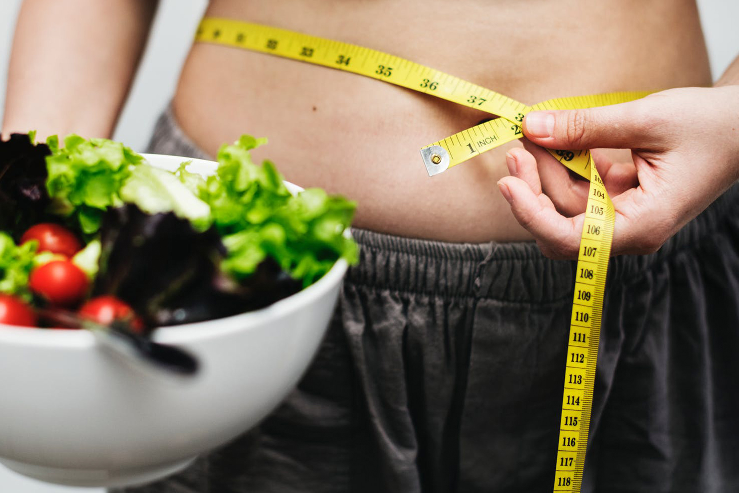 Is it healthy to lose weight only by eating less?